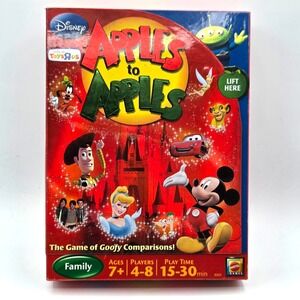 Disney Apples to Apples Game Mattel 2009 Cards Family Party